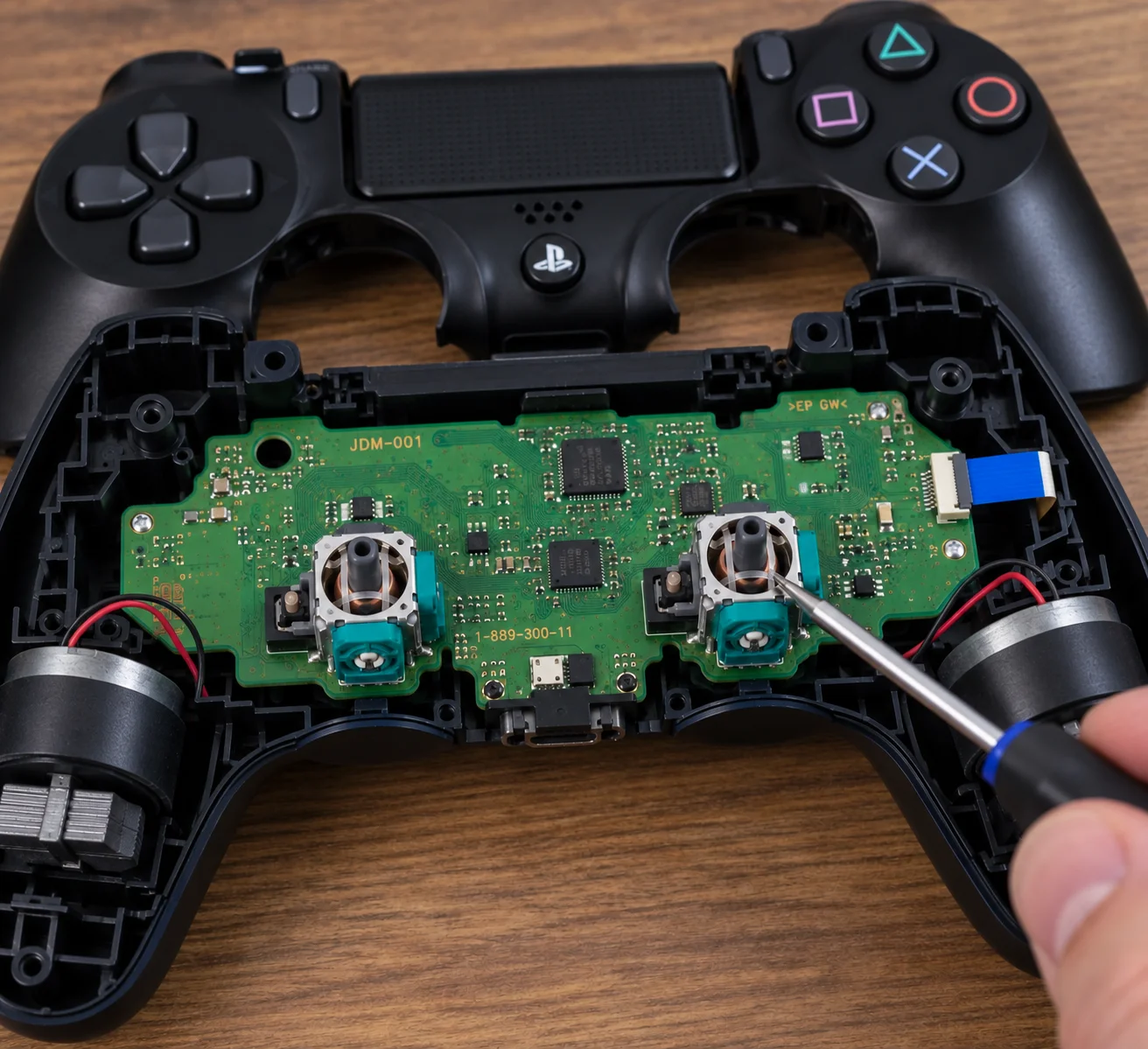 Reparação de stick drift